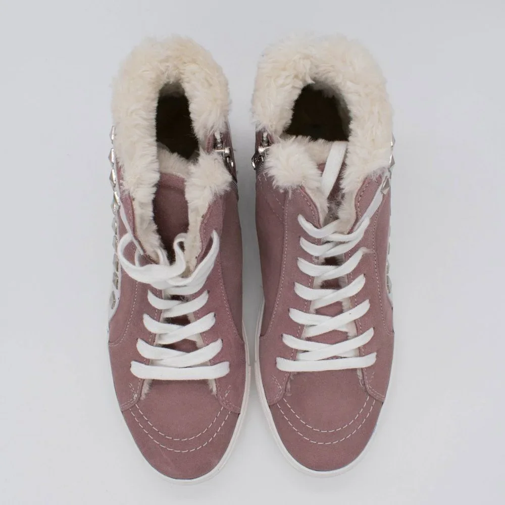 Steve Madden Women's Tracey-F High-Top Embellished Sneakers‎
